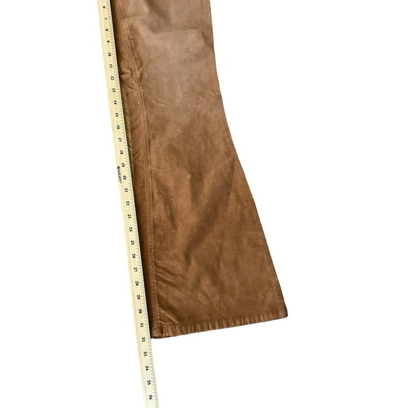 Mossimo Boot Cut Pants Women's SZ 10 Brown Mid Rise Easycare Cotton 5-Pockets - Picture 5 of 7